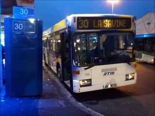 [Sound] Bus Mercedes-Benz O 405 N3 A2 n°755 de la RTM - Marseille sur la ligne 30