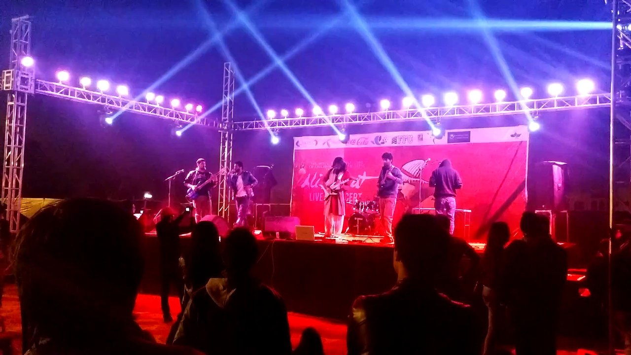Psychedelia by Naqsh band at Lums Music Festival 15 Round 1