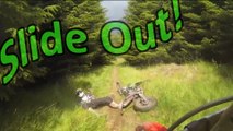 Trail Riding   Slide Out CRASH! Enduro Loop CRF,KXF,LTZ,YZF