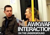 Man Instigates Awkward Encounters on London Underground