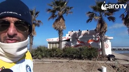Icaro Tv. In spiaggia tra Riccione e Misano dopo la mareggiata