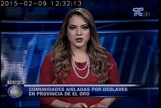 Comunidades aisladas por deslaves en provincia de El Oro