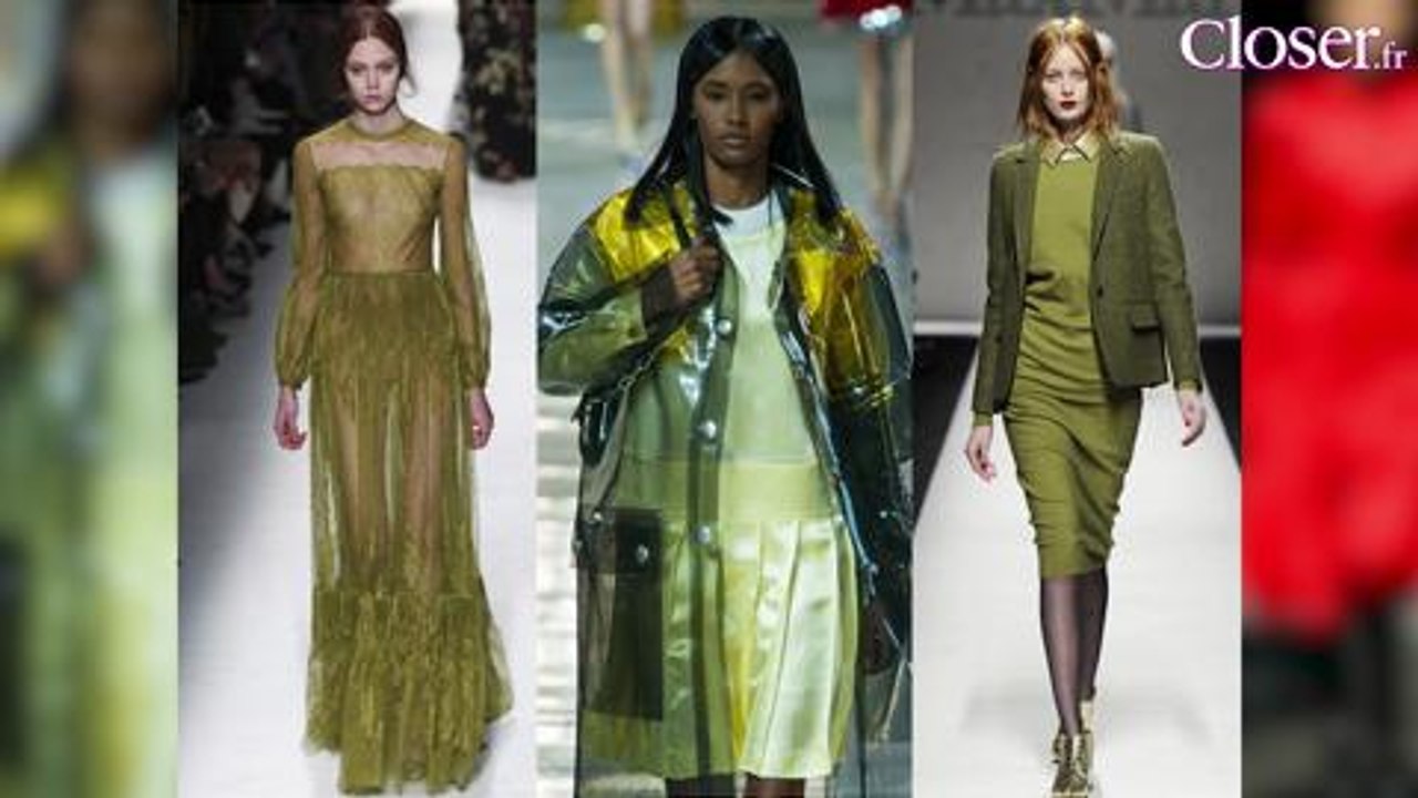 Tendances mode : les couleurs de l'automne-hiver 2014