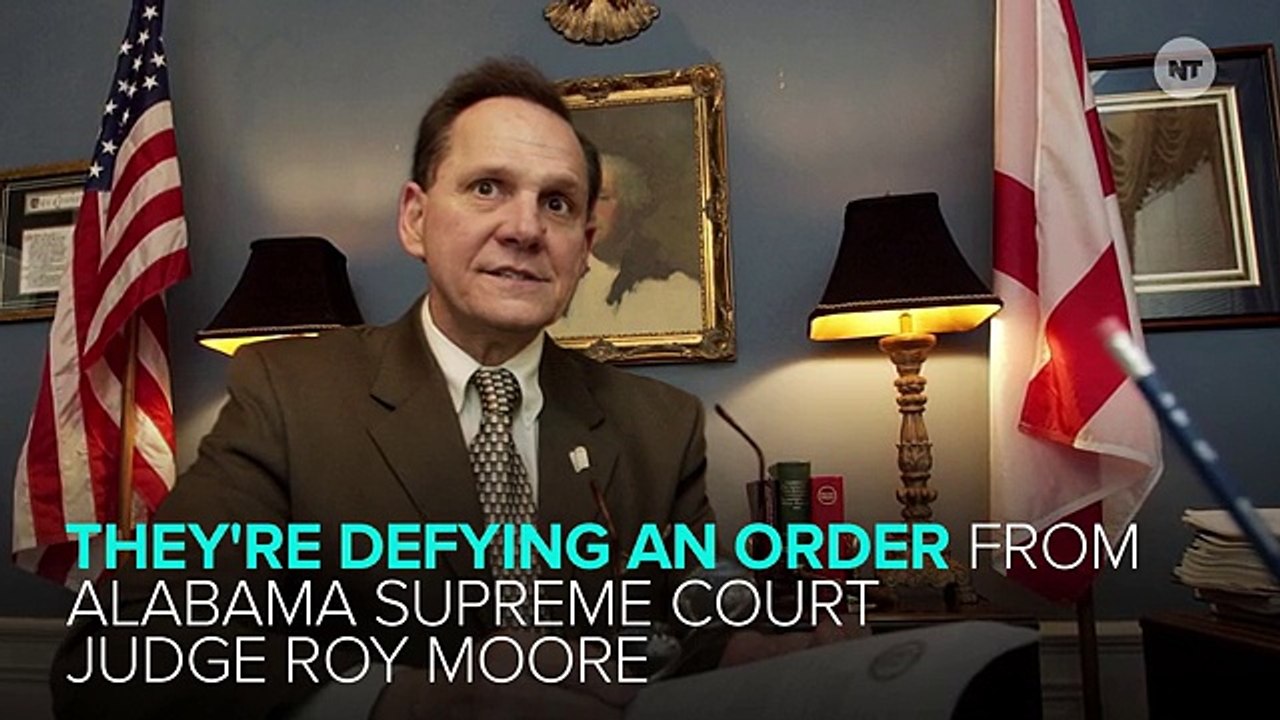 Alabama Is Now Issuing Gay Marriage Licenses