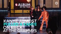 Kanye Went All Kanye At The Grammys Last Night