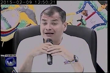 Presidente Correa, "el segundo mejor puntuado" entre los mandatarios