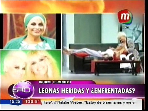 Carmen Barbieri y Nazarena Vélez heridas y enfrentadas - Informe