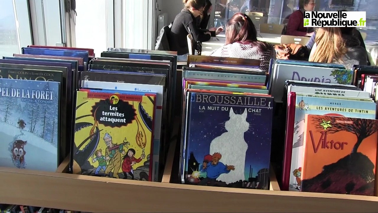 VIDEO. La maison de la BD accueille des lycéens de Blois