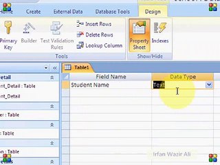 Microsoft Power Access 2007 in Urdu Lesson 16