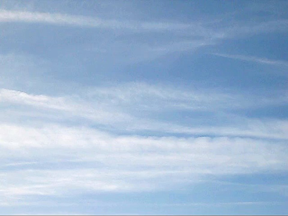 Les traces dans le ciel