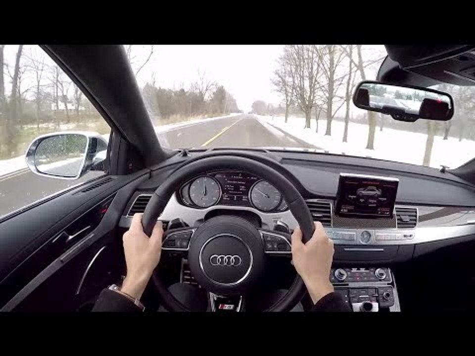 2015 Audi S8 4.0T Quattro - WR TV POV Test Drive