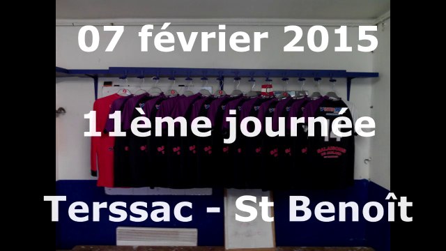 Résumé match Terssac - St Benoît du 07/02/2015