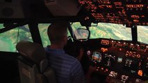 Wounded Warriors fly American Airlines Flight Simulators