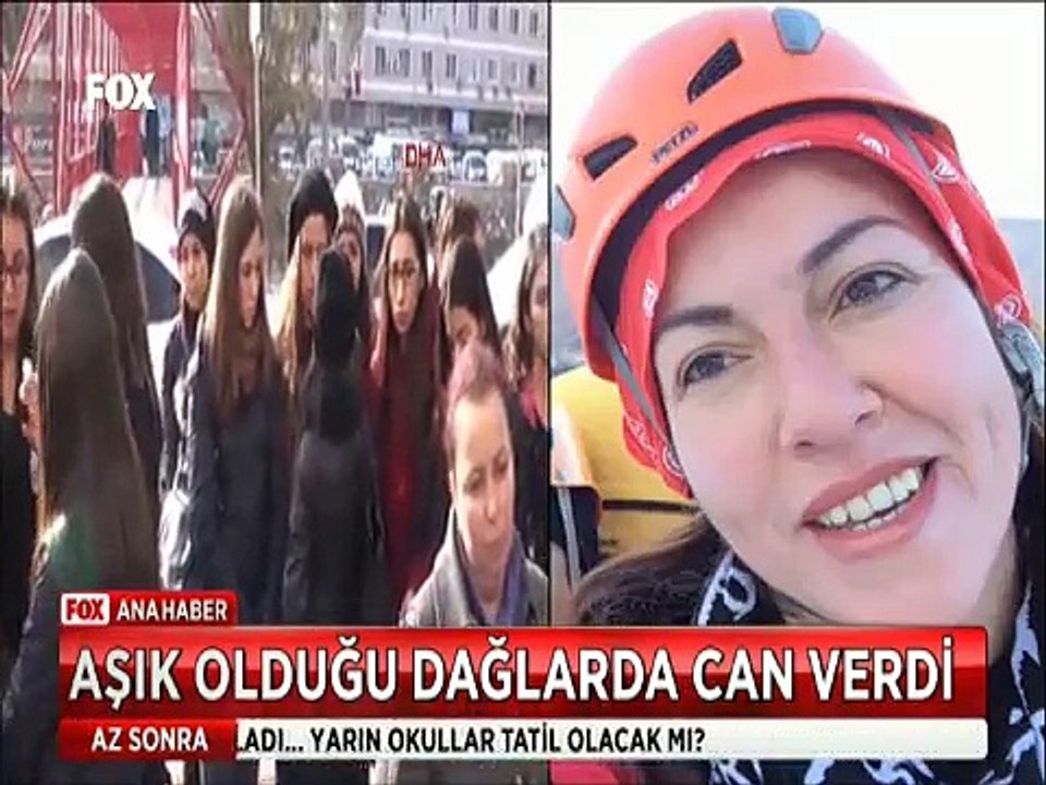 Gözyaşları Dürdane Öğretmen için Aşık olduğu dağlarda can verdi