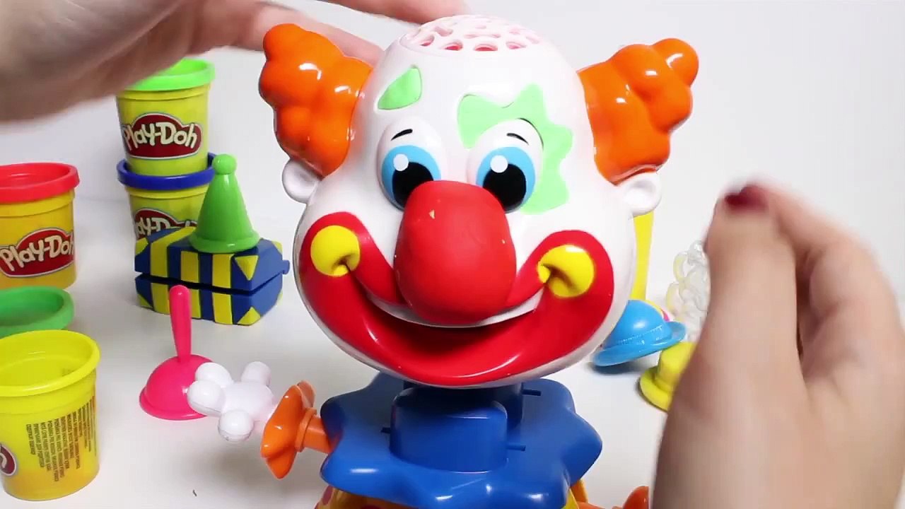 play doh clown