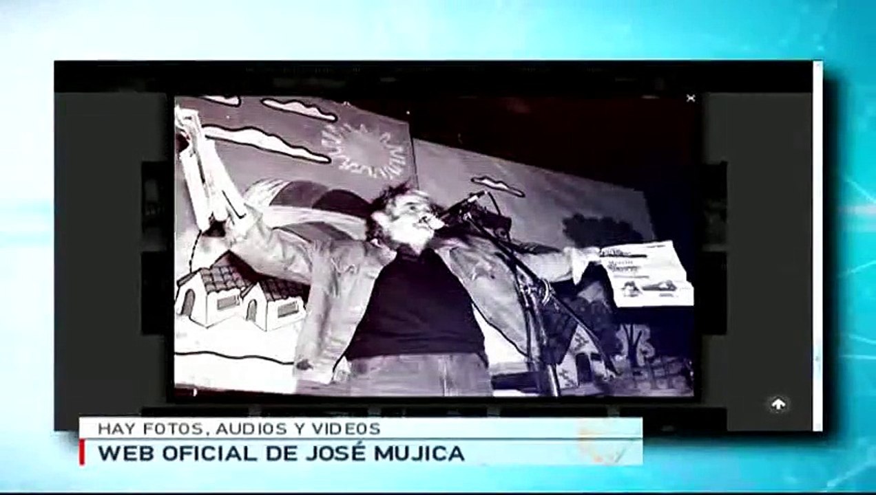 Mujica saluda a los uruguayos a través de su nueva y personal página web