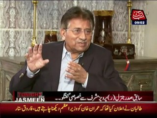 Pervez Musharraf in Tonight With Jasmeen - 9th February 2015