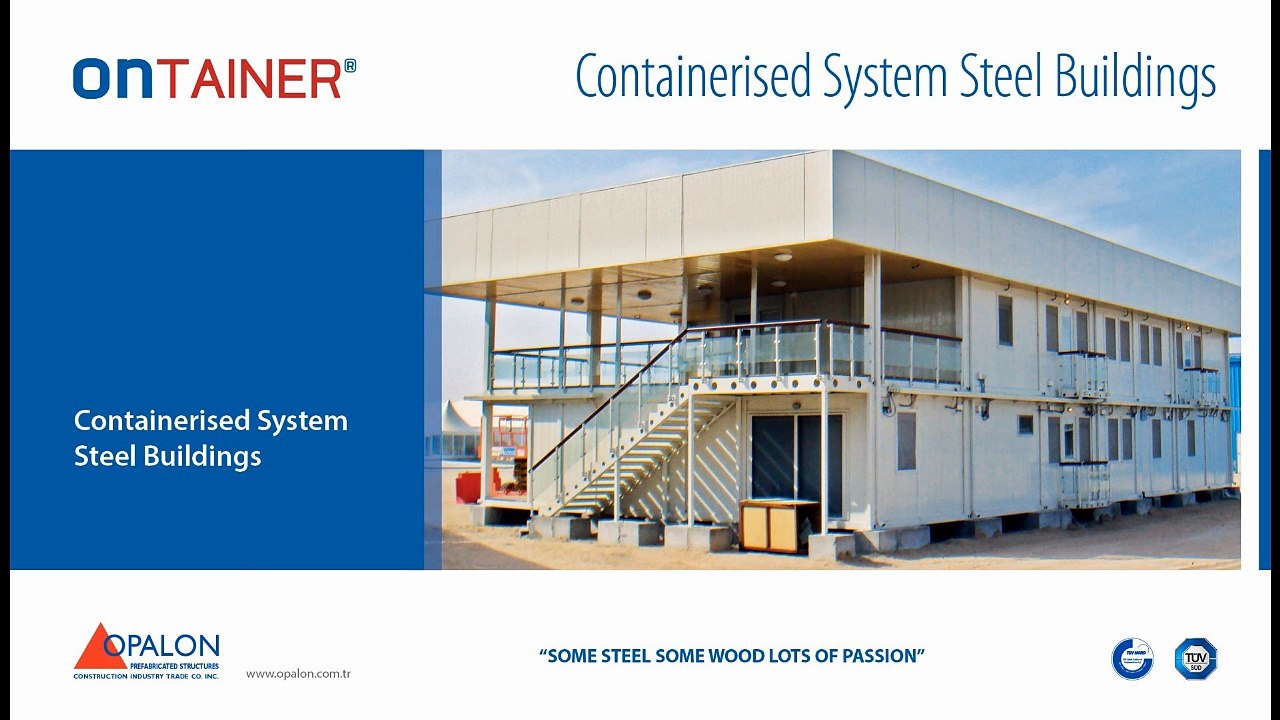 OPALON Prefabrik Konteyner Rig Drilling Camp ONTAINER