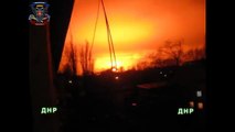 Enorme explosion d'une usine de produits chimiques à Donetsk en Ukraine