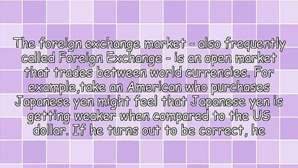 The Best Foreign Exchange Tips You Never Knew About