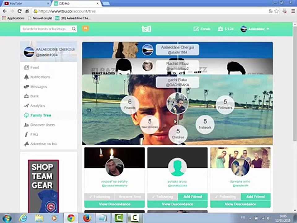 Comment gagner de l'argent avec Tsu le nouveau reseau social
