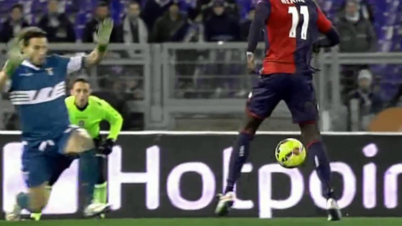 calcio lazio vs genoa le 9-2-2015 diego perotti goal‬ -