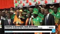 CAN-2015 : retour triomphal des Éléphants en Côte d'Ivoire