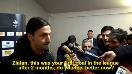 Francia - Ibra ridiculiza a un periodista por confundir sus números