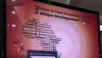Présentation du programme du forum International Afrique Développement
