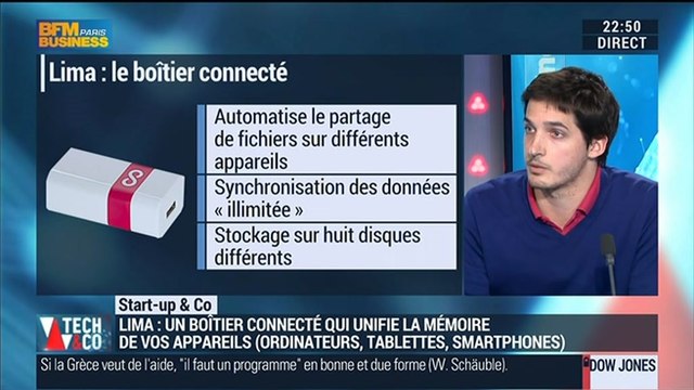 Start-up & Co: Lima, le boîtier connecté qui unifie la mémoire de vos appareils - 09/02