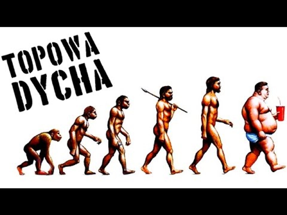 10  kolejnych stopni ewolucji człowieka [TOPOWA DYCHA]