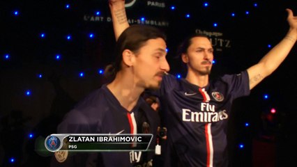 Ibrahimovic immortalised in wax