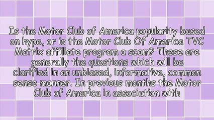 Is The Motor Club Of America Opportunity Truly A Scam