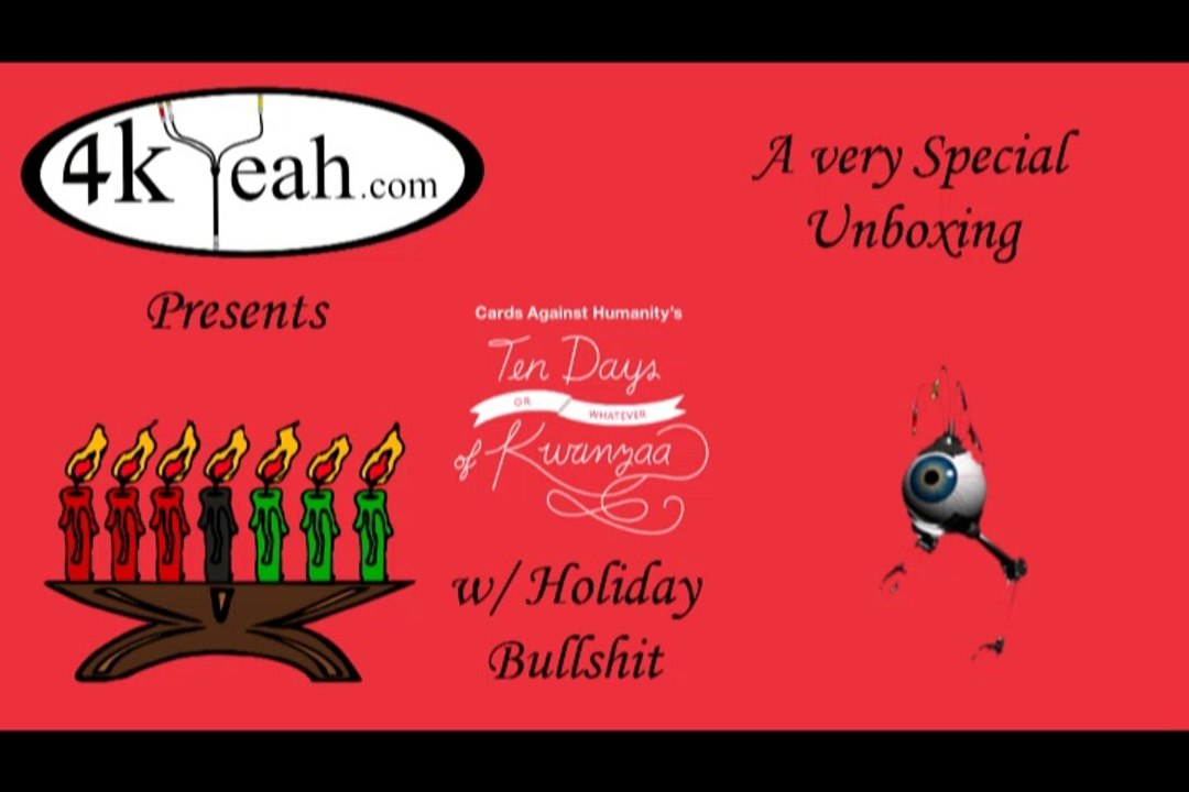 01/10/2015: Ten Days of Kwanzaa Unboxing