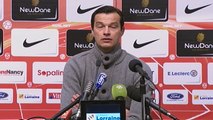 Réaction de Vincent Hognon après AS Nancy-Lorraine - Stade Brestois 29