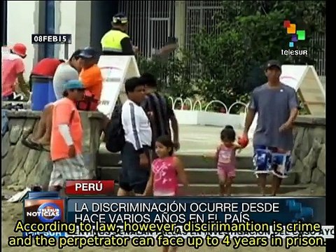 Peruvians barred from public beaches by private clubs