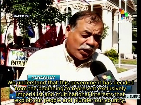 Paraguay: Thousands demand President's resignation in Long March