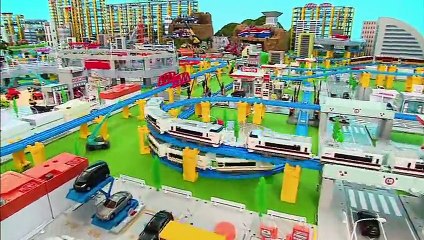 TOMICA PLARAIL Amazing toys video