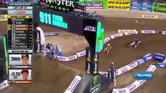 AMA Supercross 2015 round 6 en San Diego 250 main event