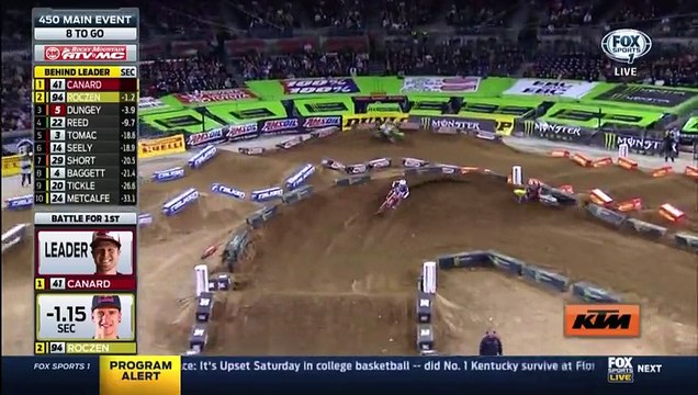 2015 AMA Supercross en San Diego round 6 450 main event