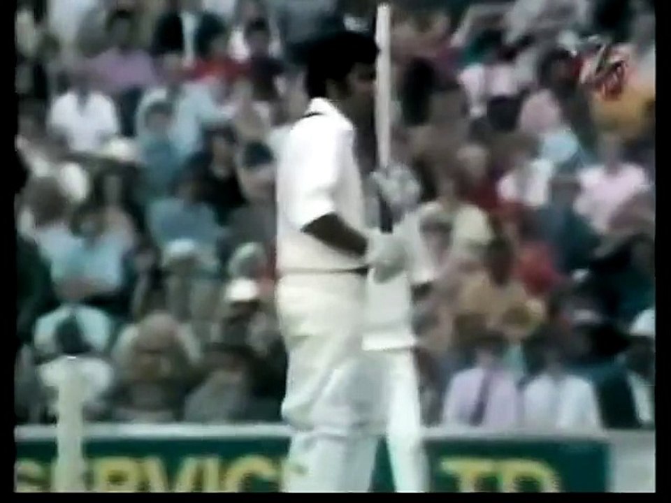 Alvin Kallicharran 80, Clive Lloyd 132, vs Engl...