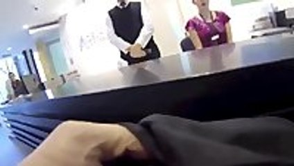 Guy pays his sixty dollar fine in 5c and 10c pieces