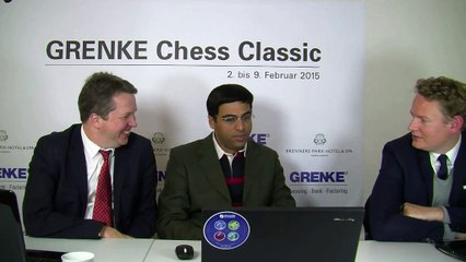 2015 GRENKE Chess Classic - Round 6 - Vishy Anand Vs David Baramidze - Post Match Analysis