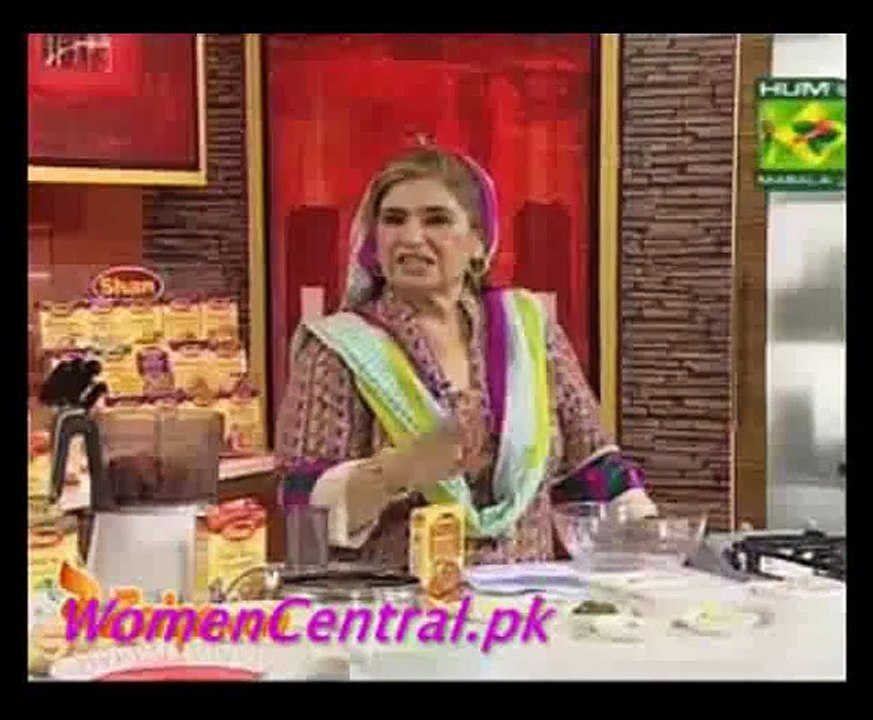Lagan Key Koftey With Shan Shami Kabab Masala & Vermiclli Jelly Delight Recipe - Shireen Anwer Shan Kay Sath - 25 July 2013