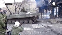 در آستانه نشست مینسک؛ نبرد شدید در اطراف دبالتسوه در شرق اوکراین