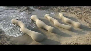 Stop Motion Sand Sculpture