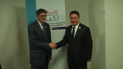 Başbakan Yardımcısı Babacan, ABD Hazine Bakanıyla Görüştü