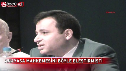 Anaya Mahkemesi'nin yeni başkanı, Anaya Mahkemesi'ni böyle eleştirmişti