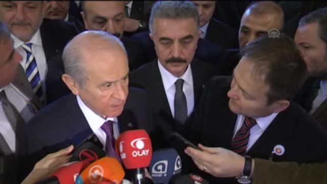 MHP Genel Başkanı Bahçeli Gazetecilerin Sorularını Yanıtladı