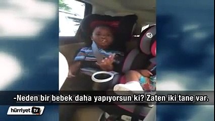 Annesinin hamile olduğunu öğrenen çocuğun öldüren tepkisi